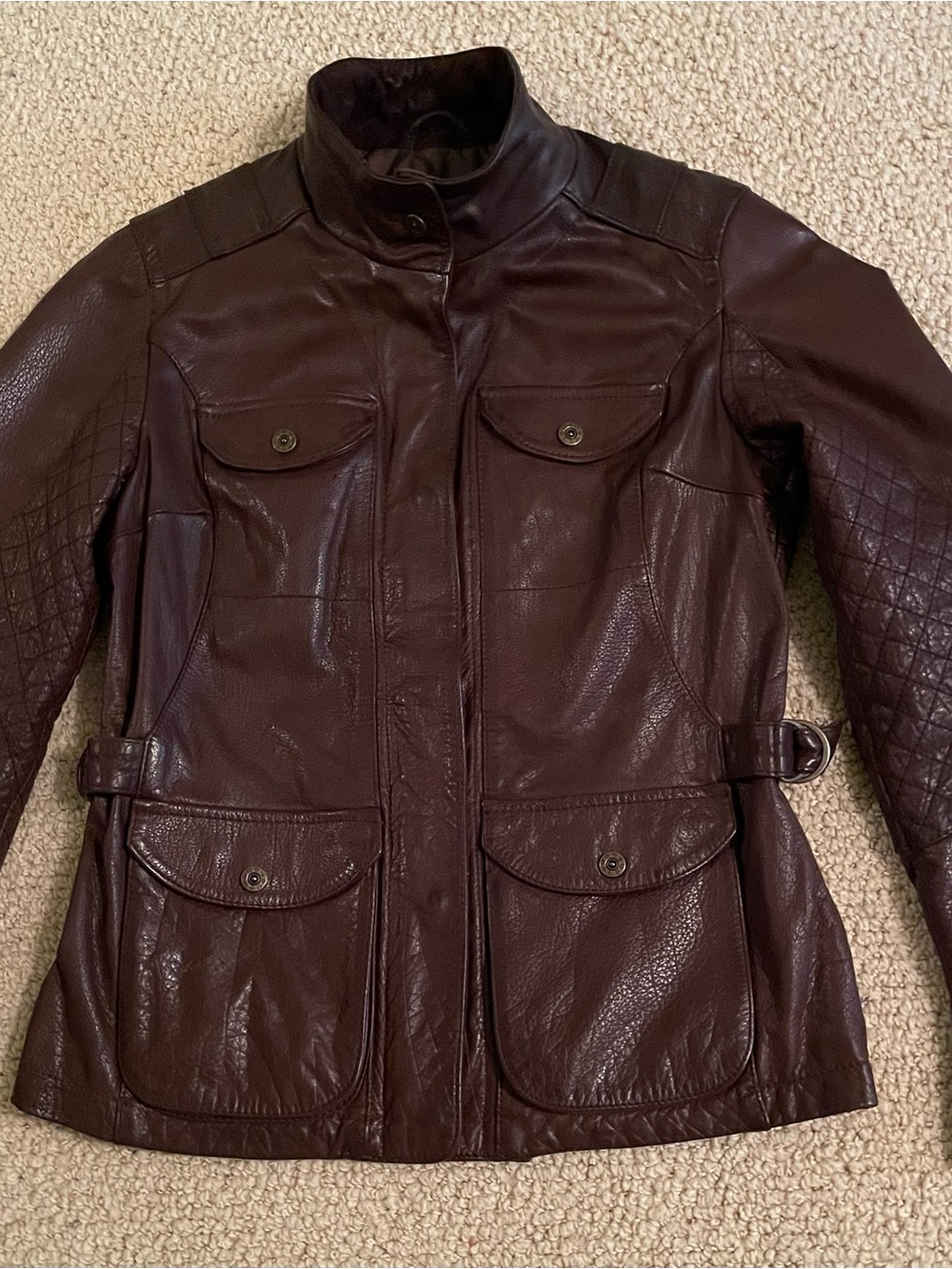 Rich Brown Leather jacket